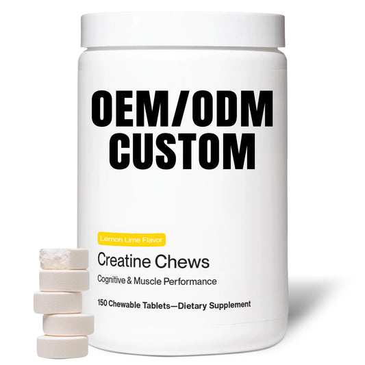 Custom Creatine Chews Manufacturer Chewable Creatine Tablets 150 Count ODM OEM
