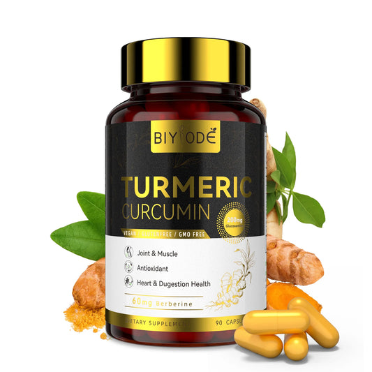 High Potency Turmeric Curcumin Capsules Multi-Ingredient Joint Formula
