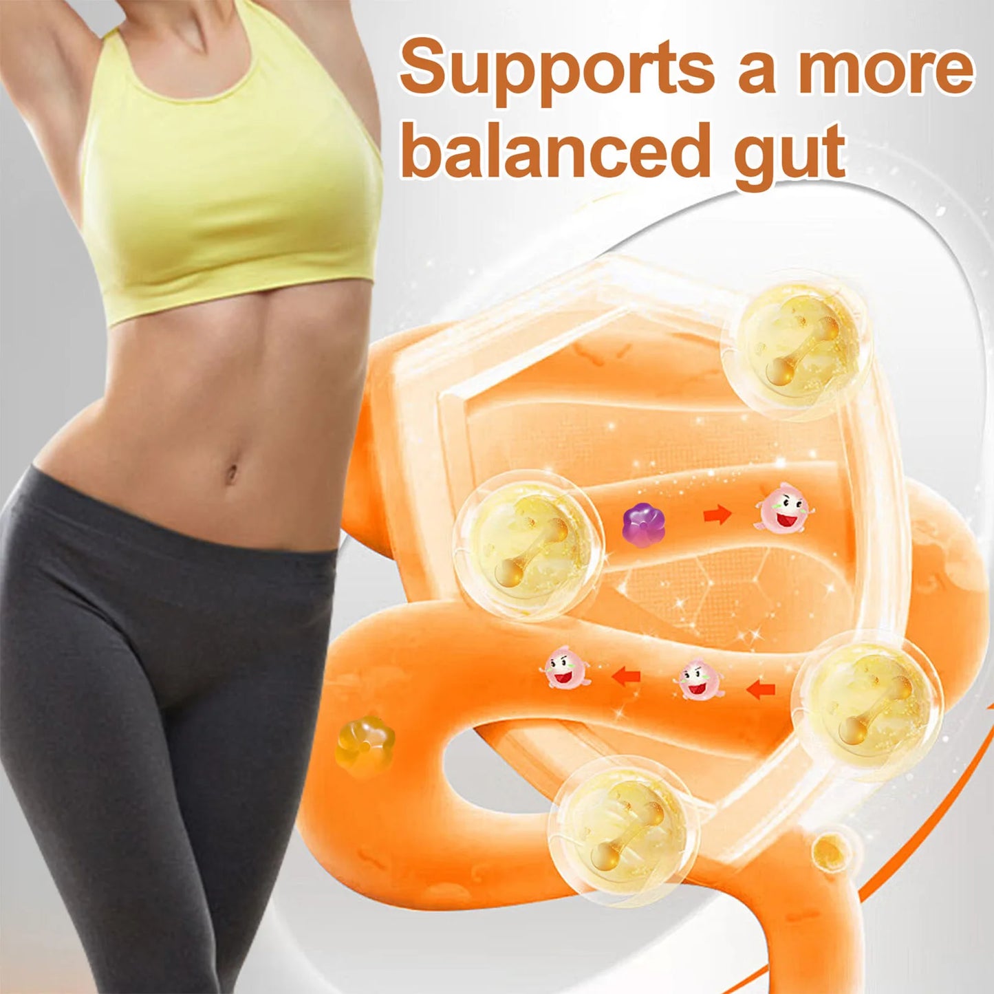 Fiber Gummies Prebiotic Probiotic Support Sugar Free OEM ODM Private Label Factory Wholesale