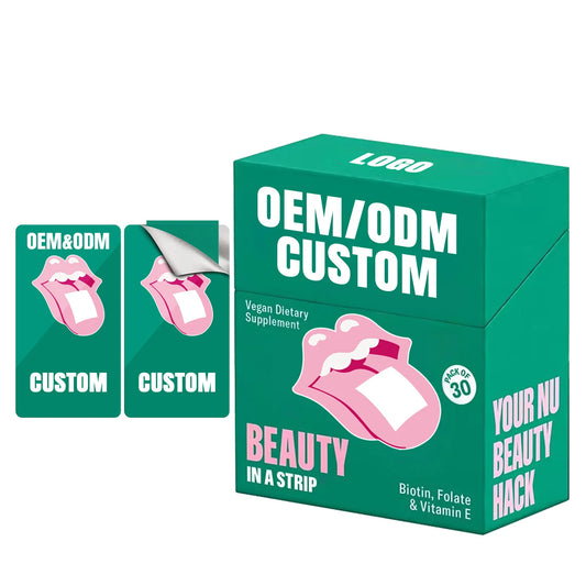 Oral Dissolvable Strips OEM Service From Concept to Finished Product