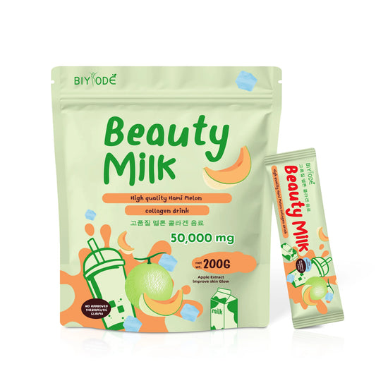 Hami Melon Flavor Beauty Milk Collagen Drink Powder OEM Manufacturer
