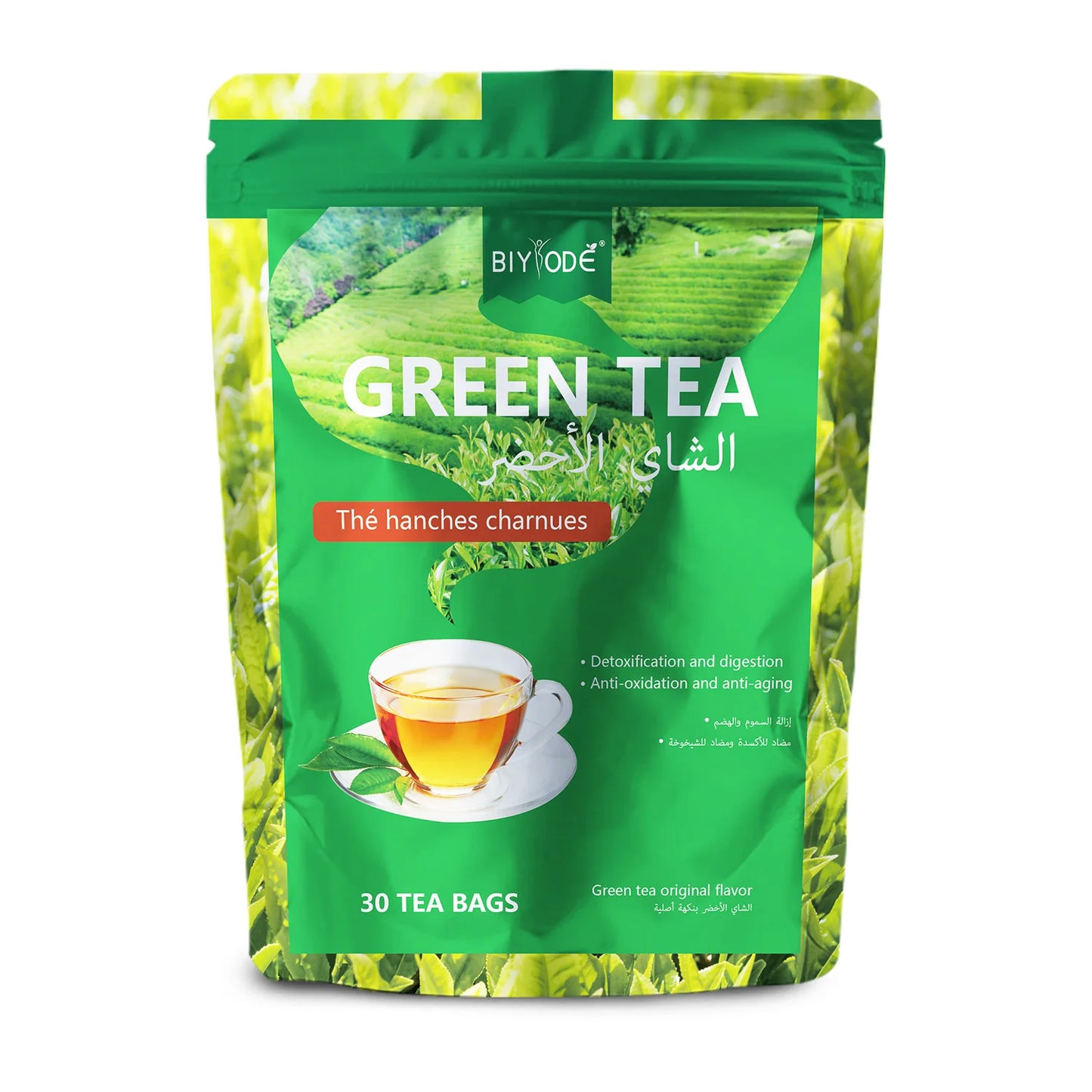 OEM ODM Private Label Manufacturer Green Tea Bag Herbal Tea private label supplements certified NSF HALAL COA GMP herbal healthcare wholesale factory