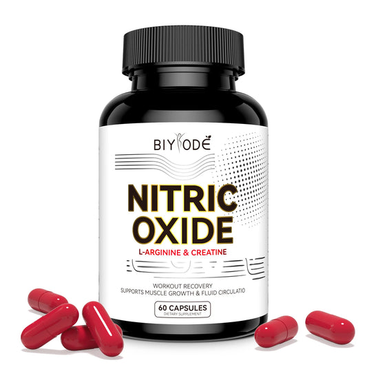 Nitric Oxide Capsules Private Label Non GMO Halal Supplement