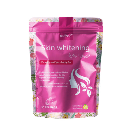 Wholesale Custom Herbal Whitening Tea OEM ODM Private Label Skin Glow Tea Beauty Radiance Herbal Antioxidant NSF HALAL GMP COA Certified Factory Supply
