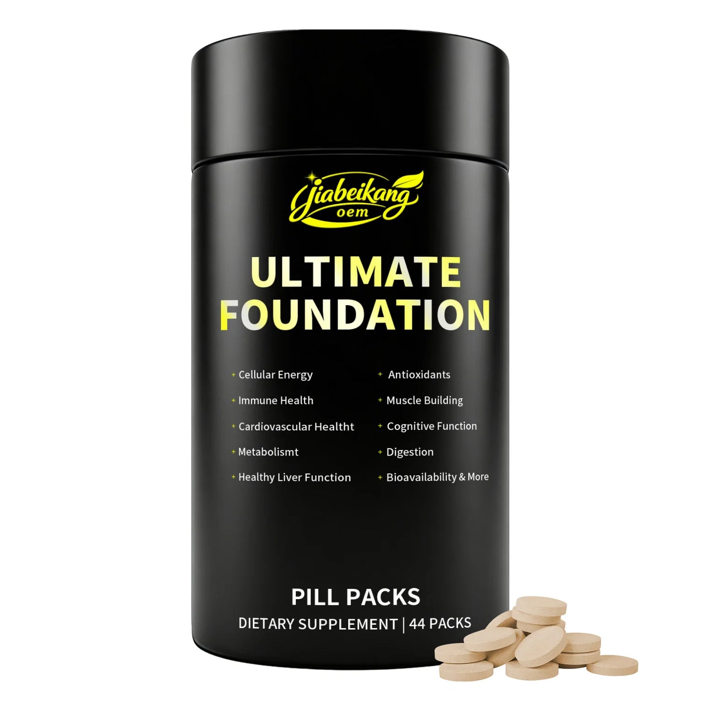OEM Private Label Advanced Multivitamin Tablets with Amino Acid Blend Digestive Enzyme Complex and Botanical Extract Formula