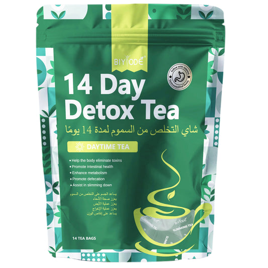 OEM ODM Private Label Detox Tea Bags with Green Tea Dandelion Root and Ginger for Metabolism Boost and Body Shaping