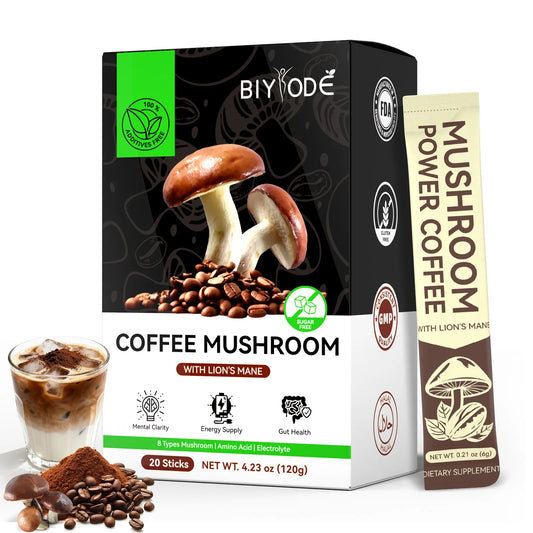 Instant Mushroom Coffee OEM Manufacturer Custom Functional Coffee Solution