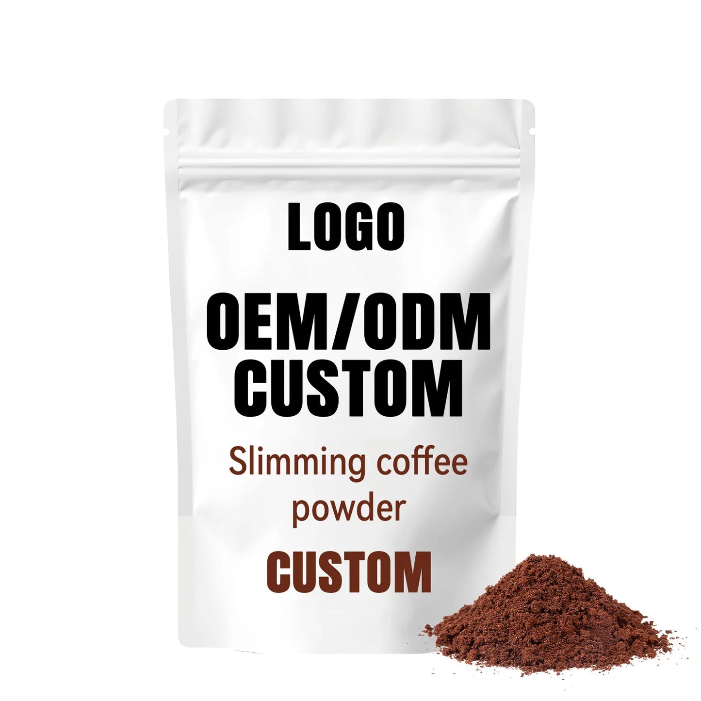 OEM Factory Max Slimming Coffee Powder Herbal Supplement Sachet Packaging Metabolism Support COA ISO HALAL