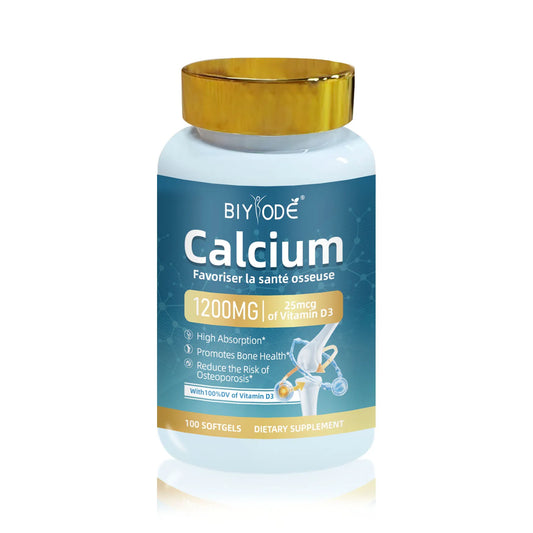 Private Label Calcium D3 Bone Support Supplement Softgels OEM ODM Contract Manufacturing