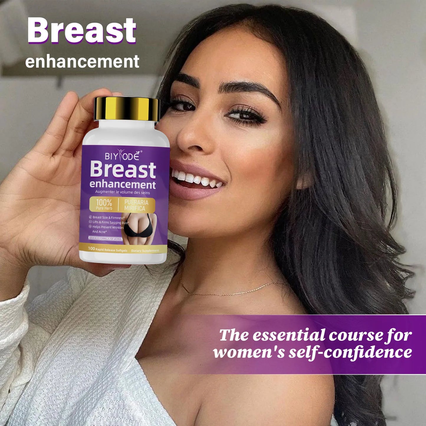 Custom Label Women¡¯s Advanced Herbal Curve Support 100 Softgels OEM Factory Supply
