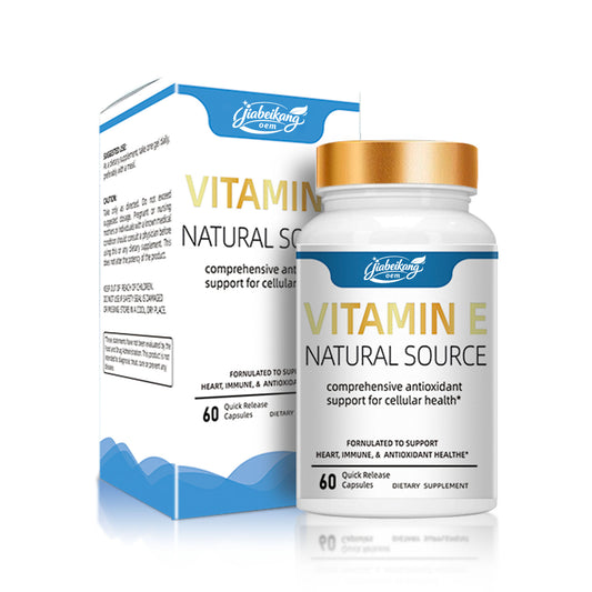OEM Private Label Food Supplements Vegan Collagen Vitamin  E Capsules