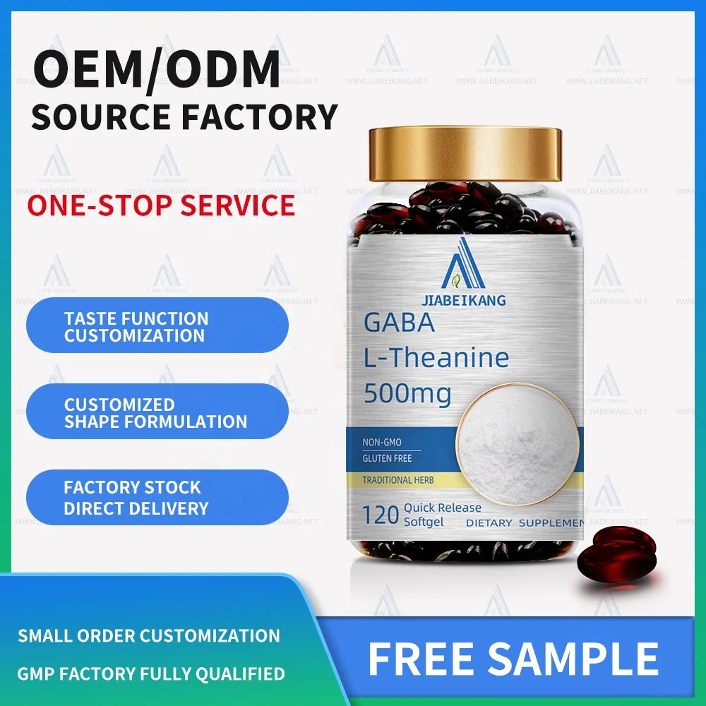 GMP Factory OEM gaba L-Theanine sleep healthcare supplement wholesale sleep capsules