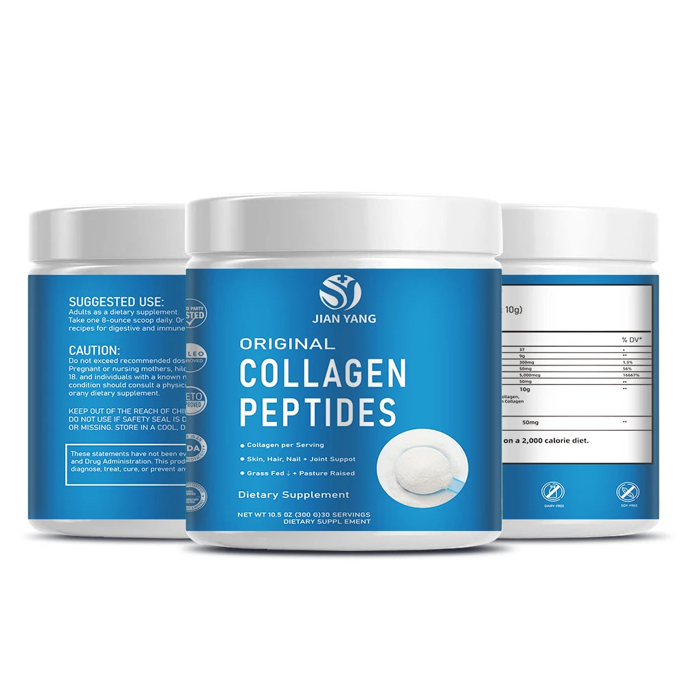 custom logo label supplement manufacturer multi collagen peptides powder