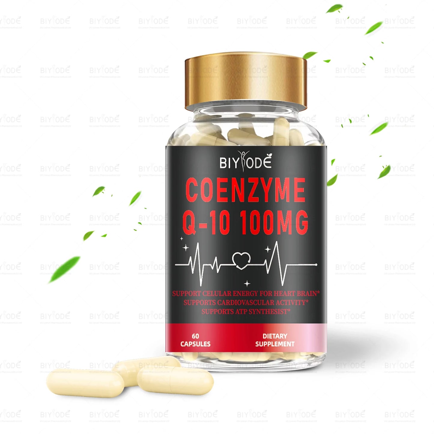 Biyode effective formula coenzyme coq10 supplement capsules