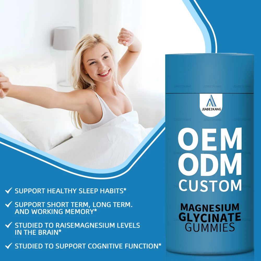 Wholesale Cuctomization OEM Magnesium Glycinate Gummy