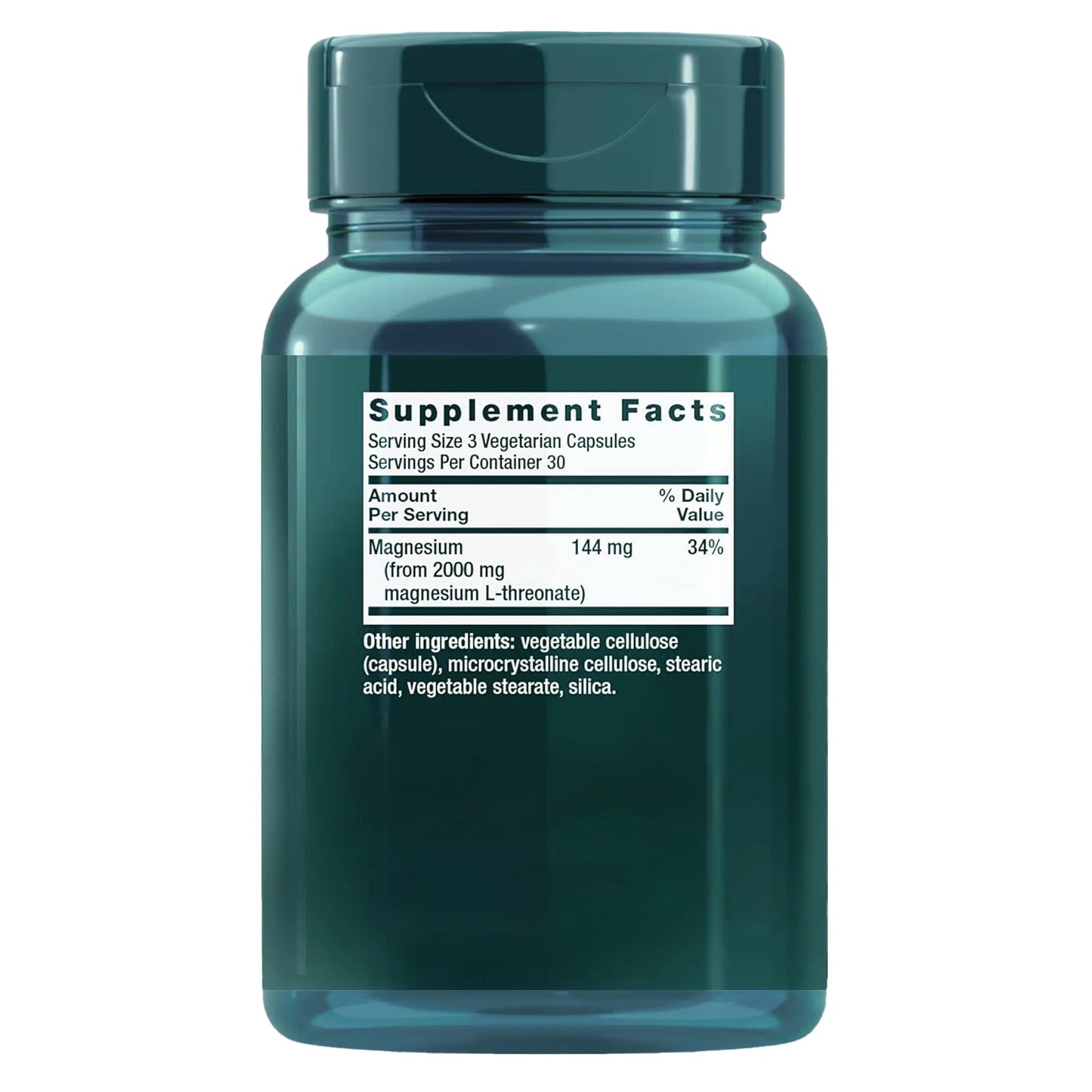 Private Label Magnesium L Threonate Capsules Vegan Magnesium Supplement Daily Wellness Formula OEM ODM