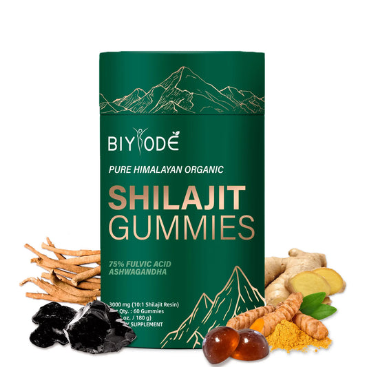 OEM ODM Private Label Shilajit Gummies Factory Supply Vegan Herbal Energy Supplement with Ashwagandha Ginseng and Black Musli GMP Certified Gluten Free Wholesale