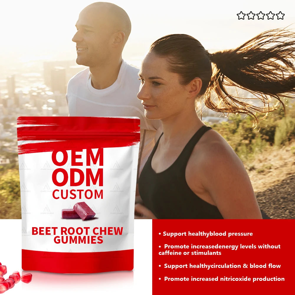 OEM ODM Custom Private Label Supplement Manufacturer Beet root Gummies Healthcare Beet Supplements Super Beets Root Gummy