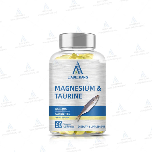 Heart protect healthcare supplement wholesale factory custom taurine magnesium softgel capsules