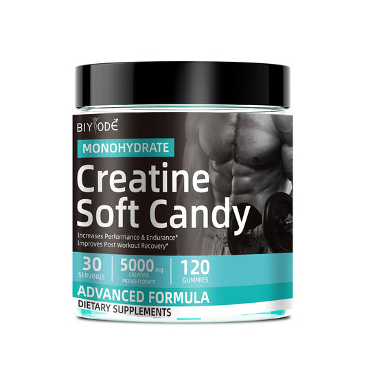 Creatine monohydrate pre workout supplement energy booster wholesale creatine soft candy gummies