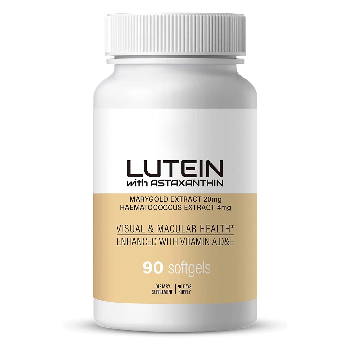 oem factory food supplement for lutein with astaxanthin softgels