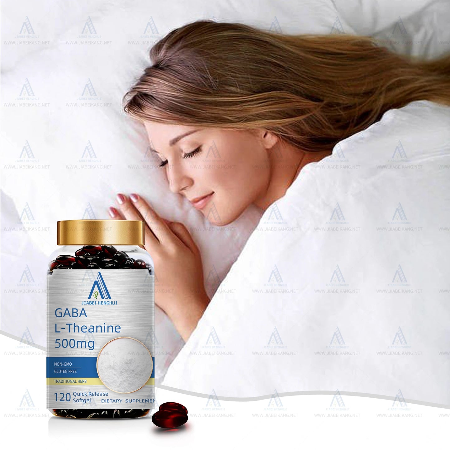 GMP Factory OEM gaba L-Theanine sleep healthcare supplement wholesale sleep capsules