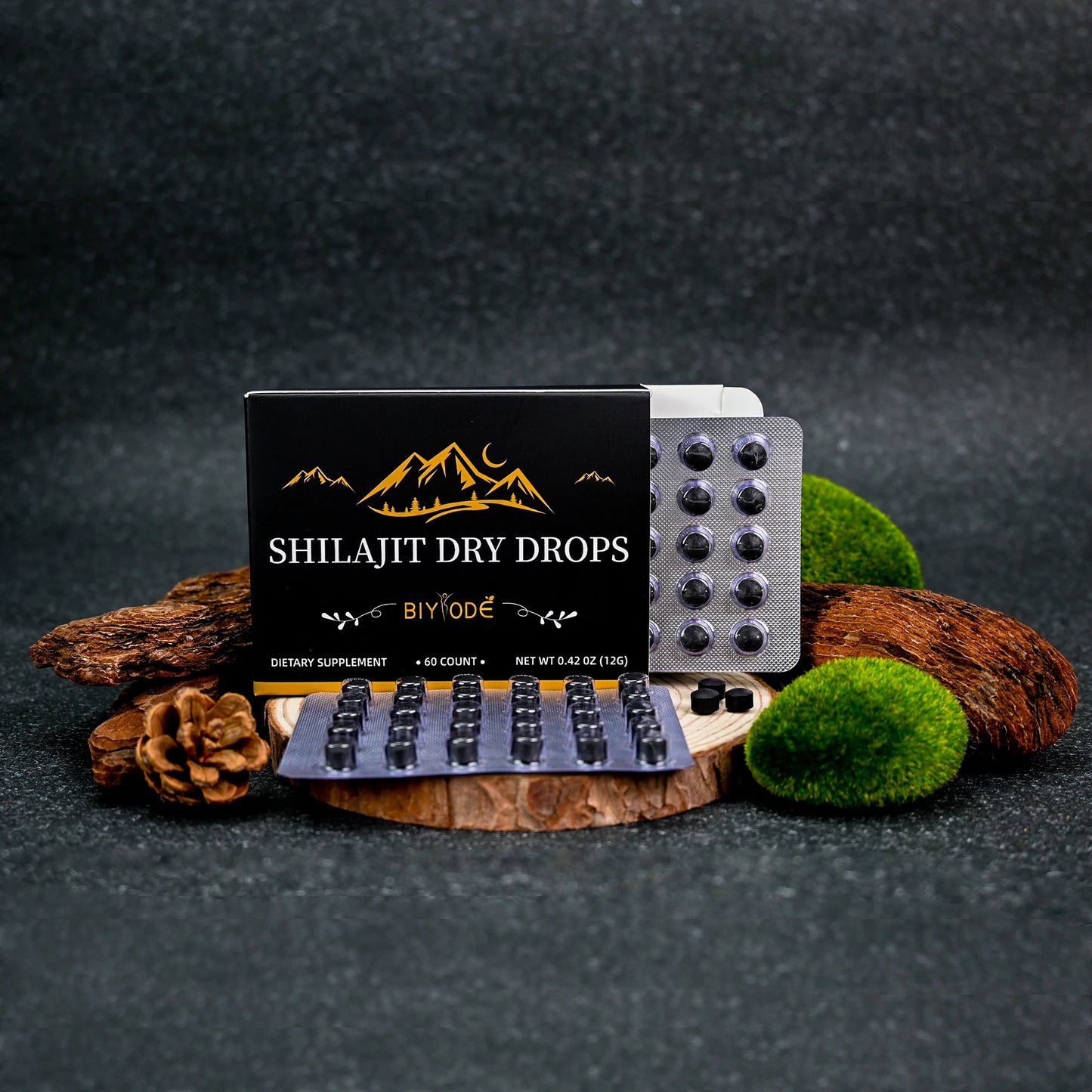 Himalayan shilajit suite custom wholesale oem any style gummies capsules drop and tablet healthcare supplement