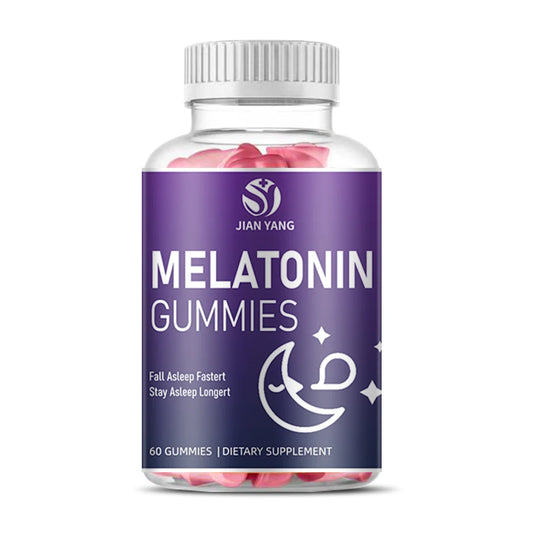 Private Label OEM Professional Manufacturer Custom Vegan Melatonin for Health Fast Sleeping Deep Gummies candy Supplements