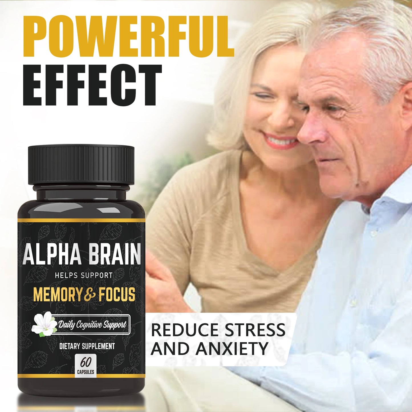 Jiabeikang Factory Customized Alpha Brain Capsule Nutritional Pills Supplements and Vitamins Booster Focus Memory Brain Health