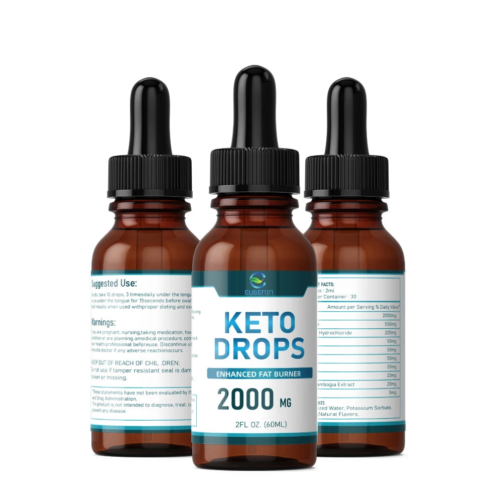 OEM ODM private label wholesale keto acv liquid diet food grade for weight loss slimming product healthcare supplement drop