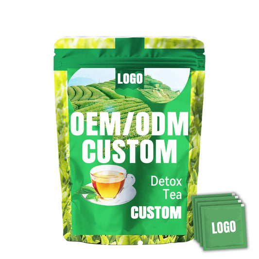 Private Label Green Tea Bag OEM Herbal Tea with Packaging & Flavor Customization