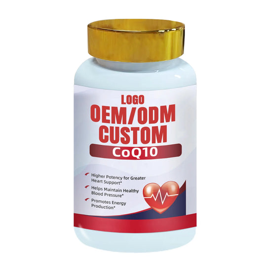 Custom CoQ10 Supplement Softgels 300mg Private Label Manufacturing Partner