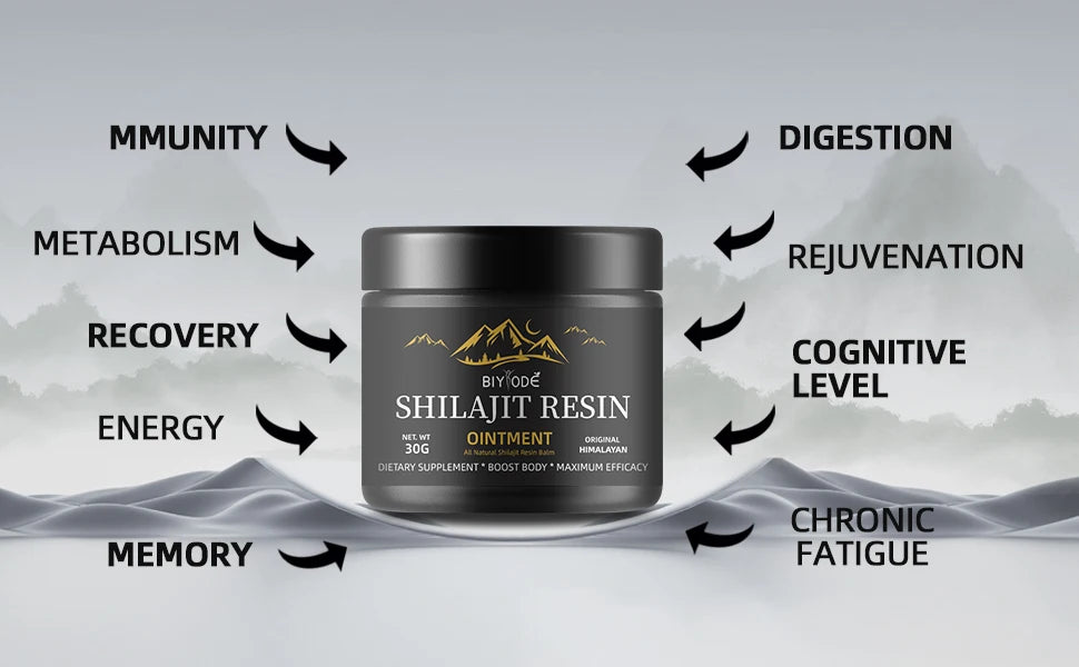 Shilajit resin supplement manufacturer