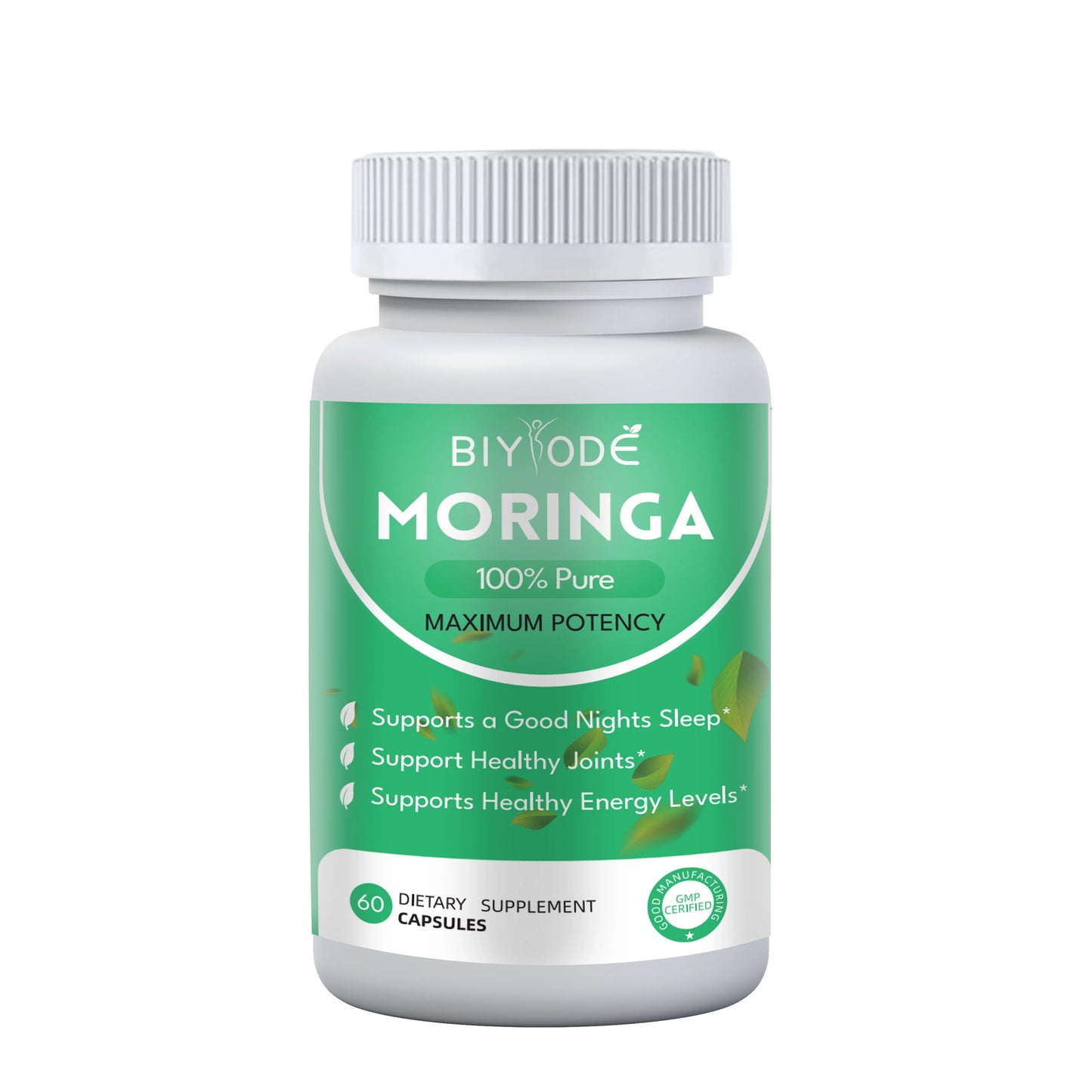 Biyode new design wholesale weight management herbal supplements organic moringa capsule