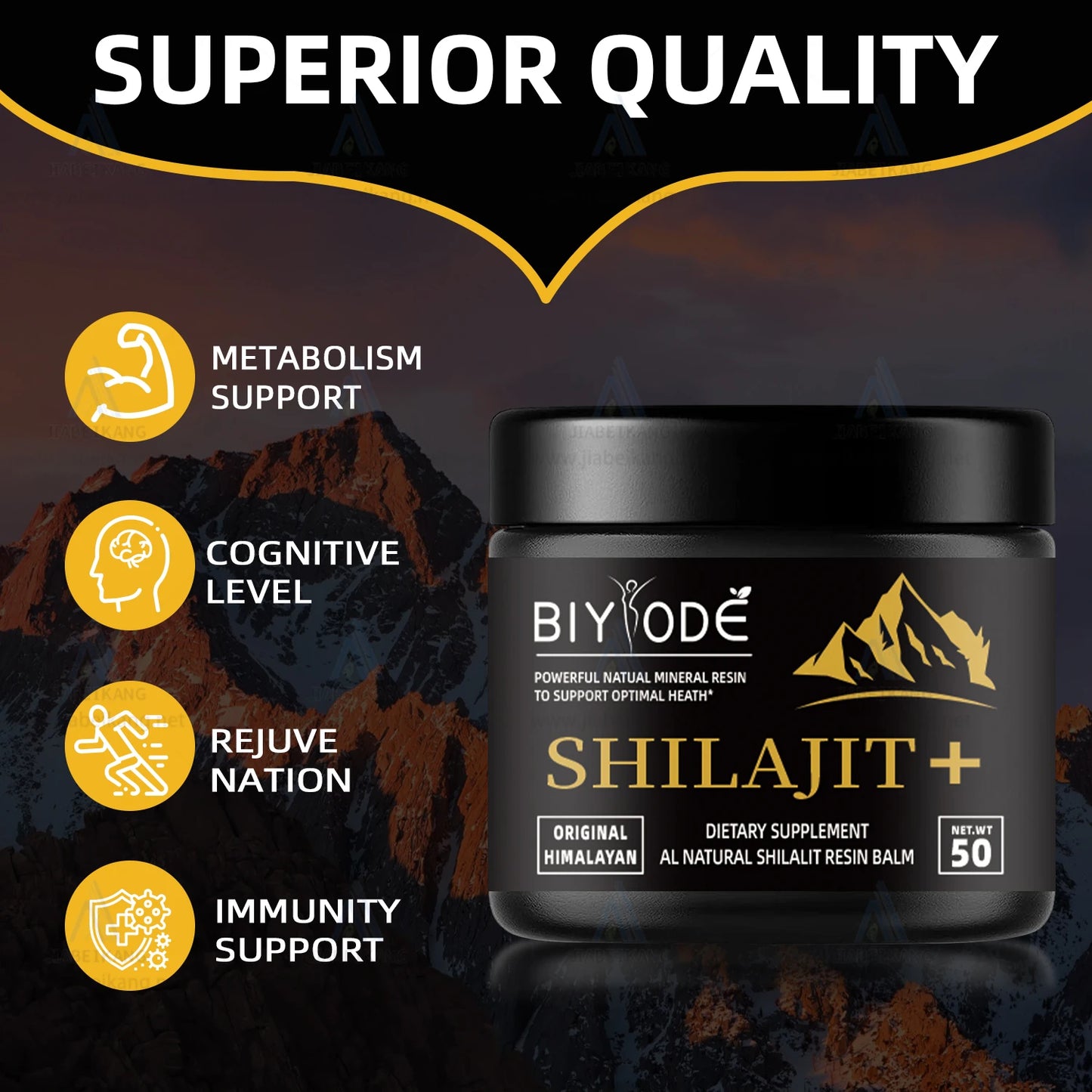 Shilajit Pure Himalayan Shilajit Resin - Gold Grade 100% Pure Shilajit with Fulvic Acid Wholesale Anti Aging Supplement