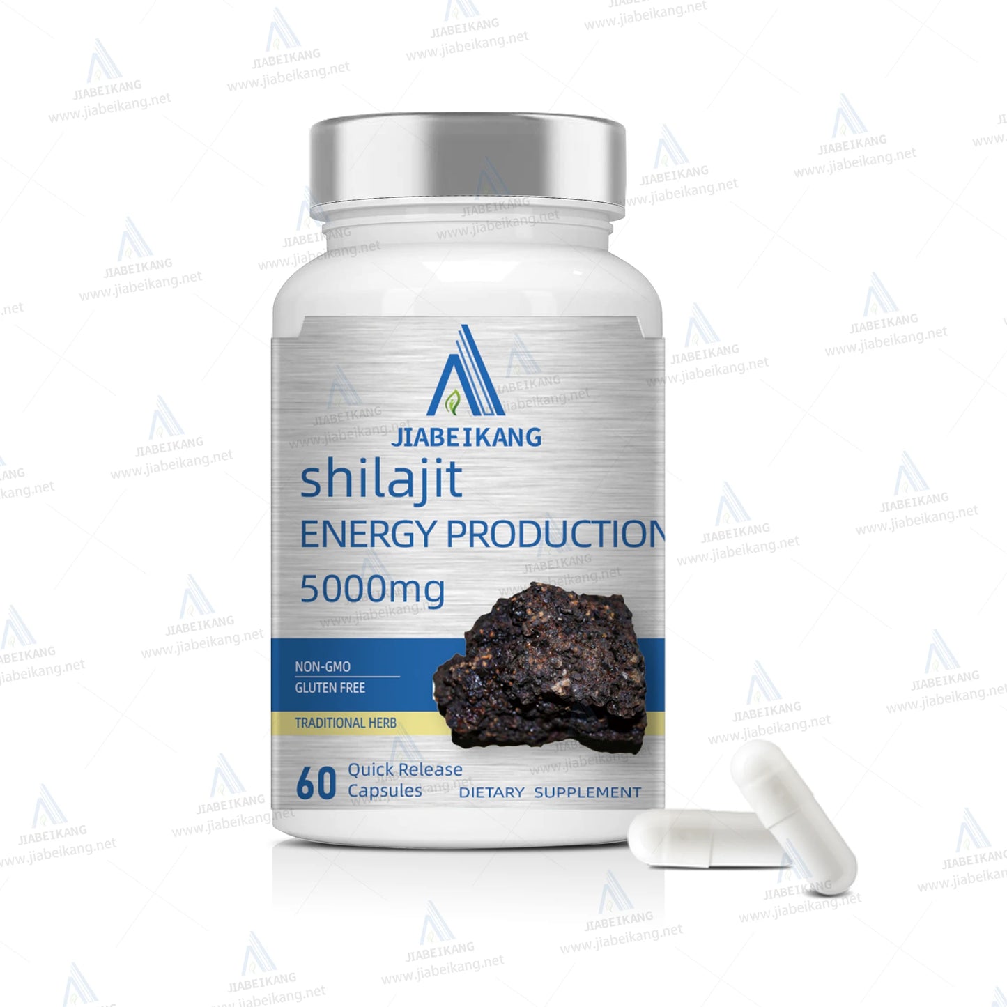 Extra strength stamina power 500mg natural pure himalayan shilajit extract herbal supplement pills capsules