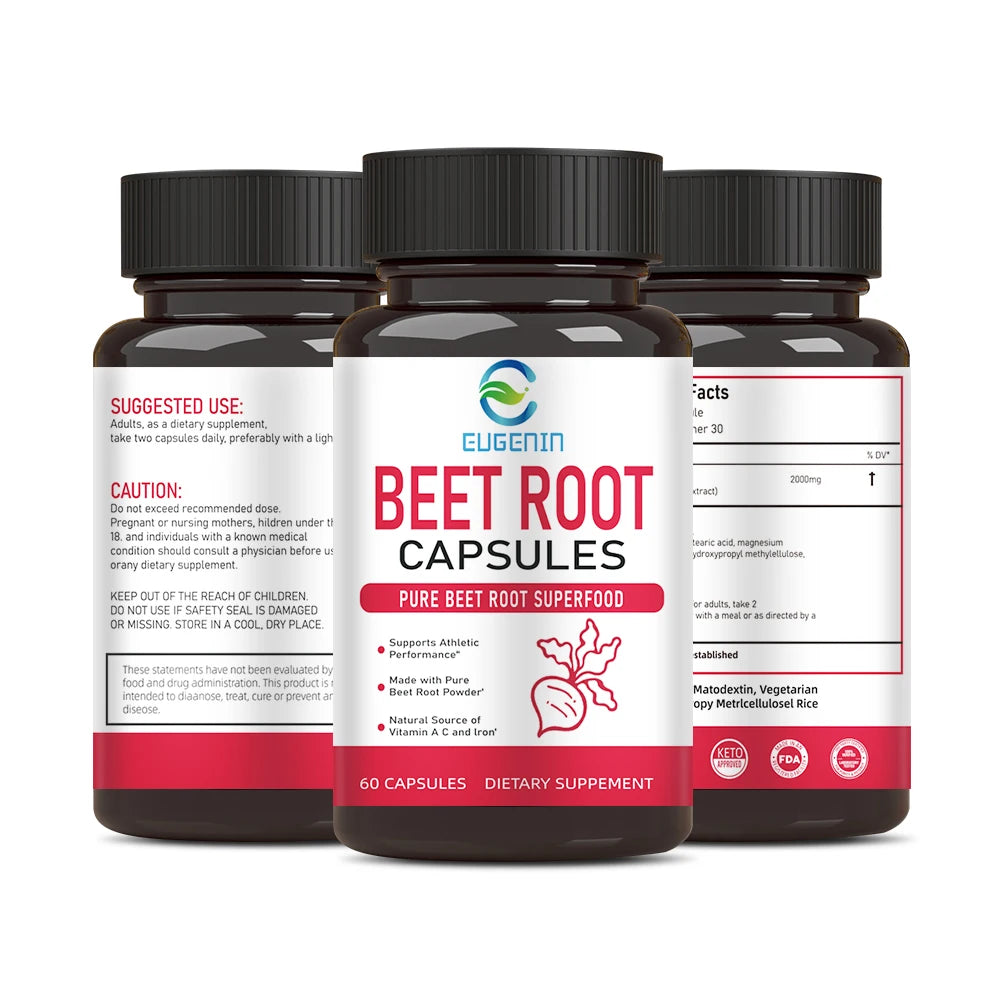 GMP factory natural vegan vitamin supplement colon detox organic beet root pills capsules