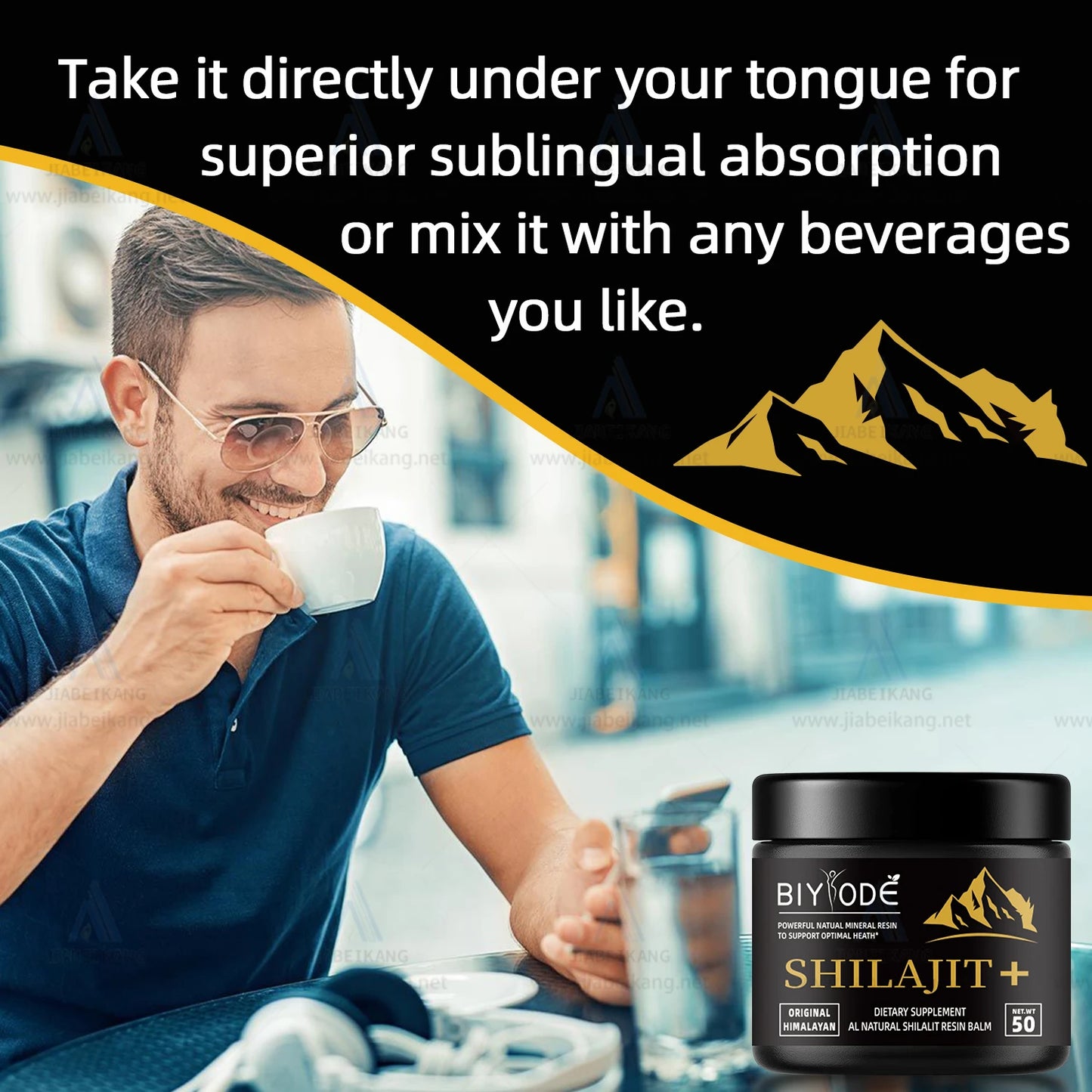 Shilajit Pure Himalayan Shilajit Resin - Gold Grade 100% Pure Shilajit with Fulvic Acid Wholesale Anti Aging Supplement