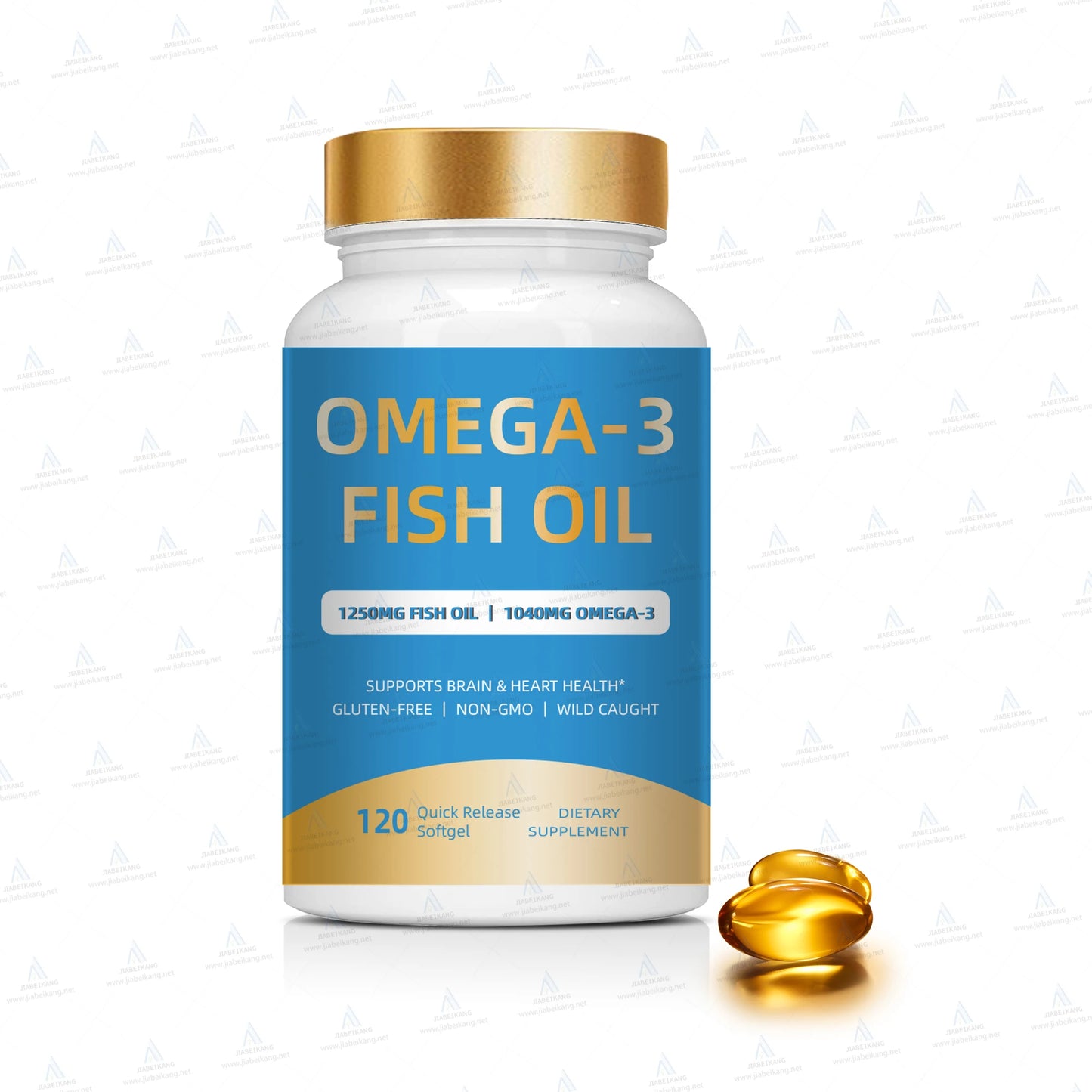 OEM Omega 3 Fish Oil In Bulk 1000Mg Softgel Capsule with fast shipping