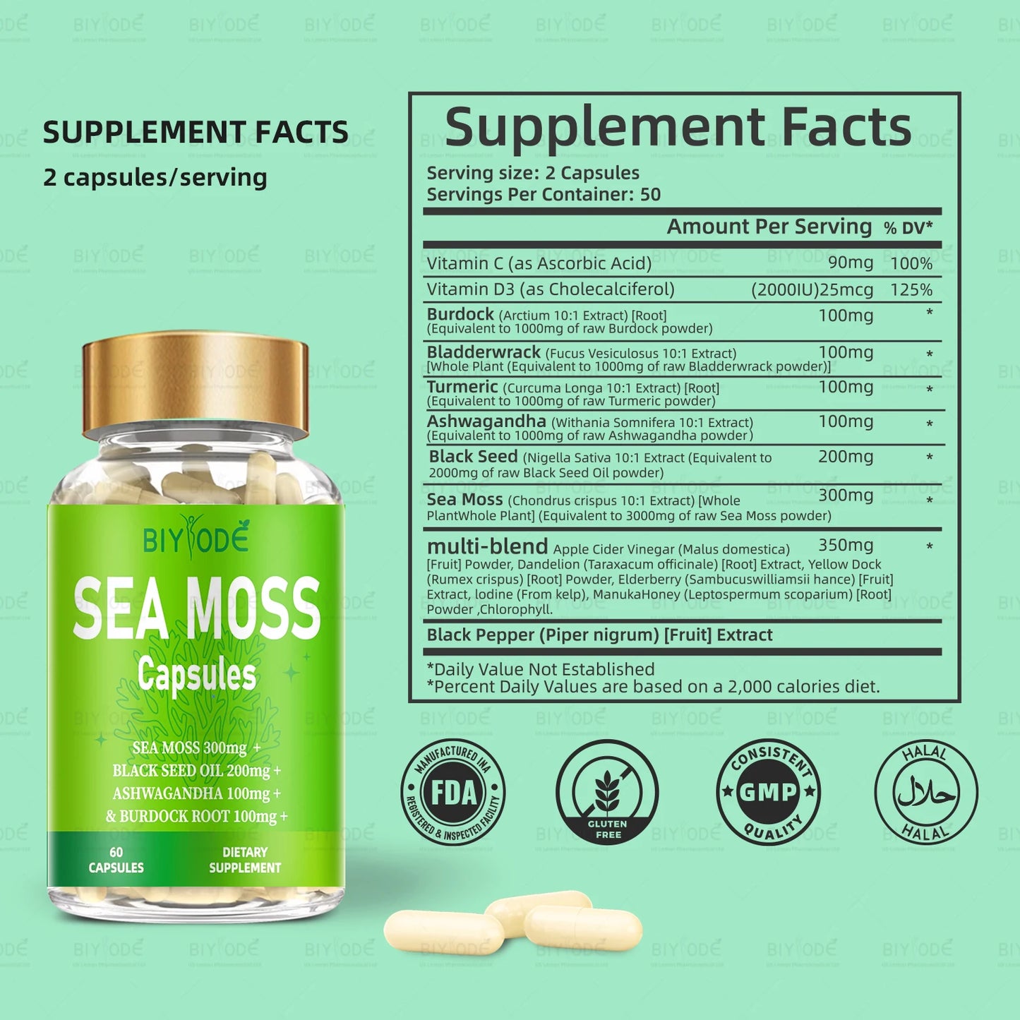 seamoss supplement sea moss capsules