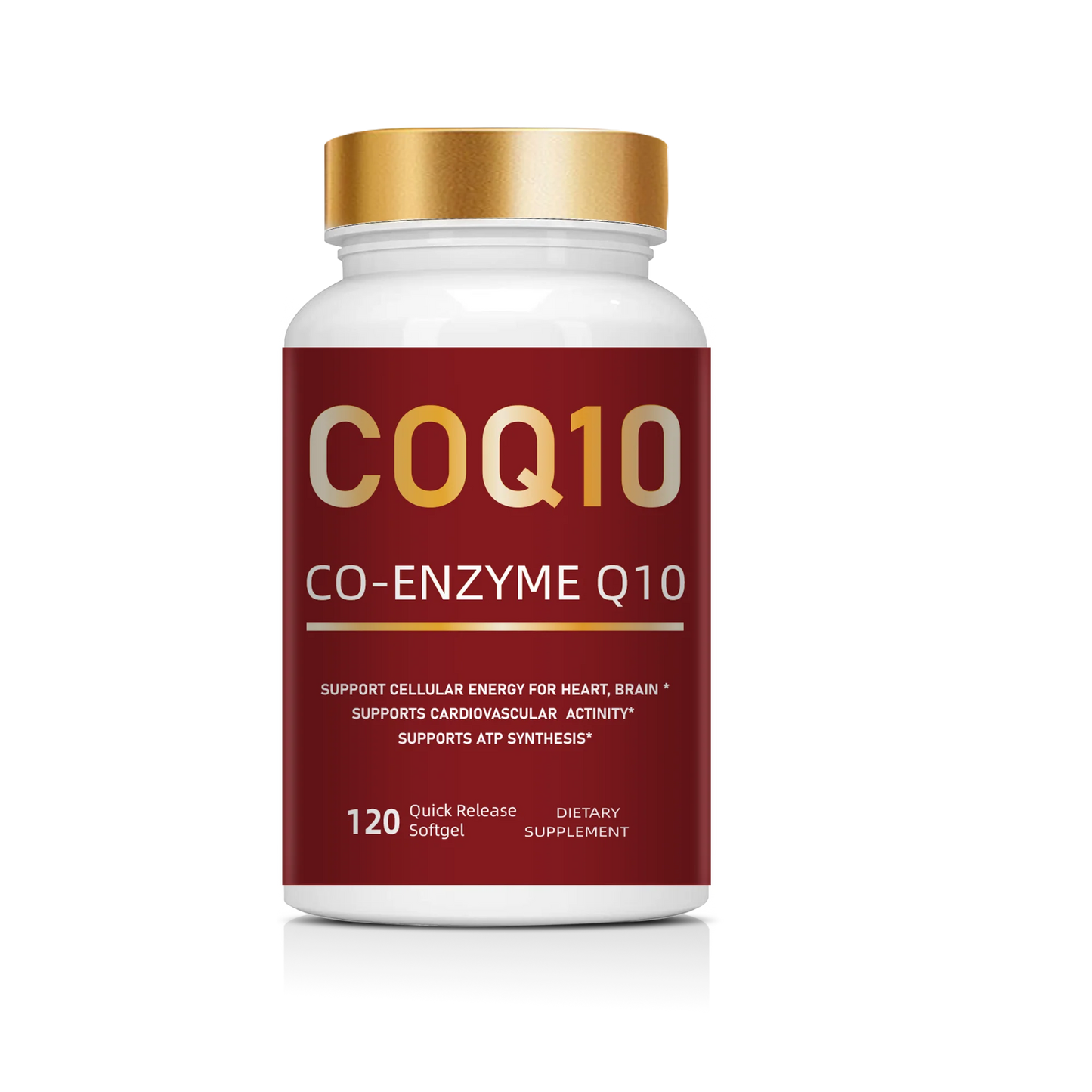 Health supplement Coenzyme Q10 softgel 98% CoQ10 powder capsule