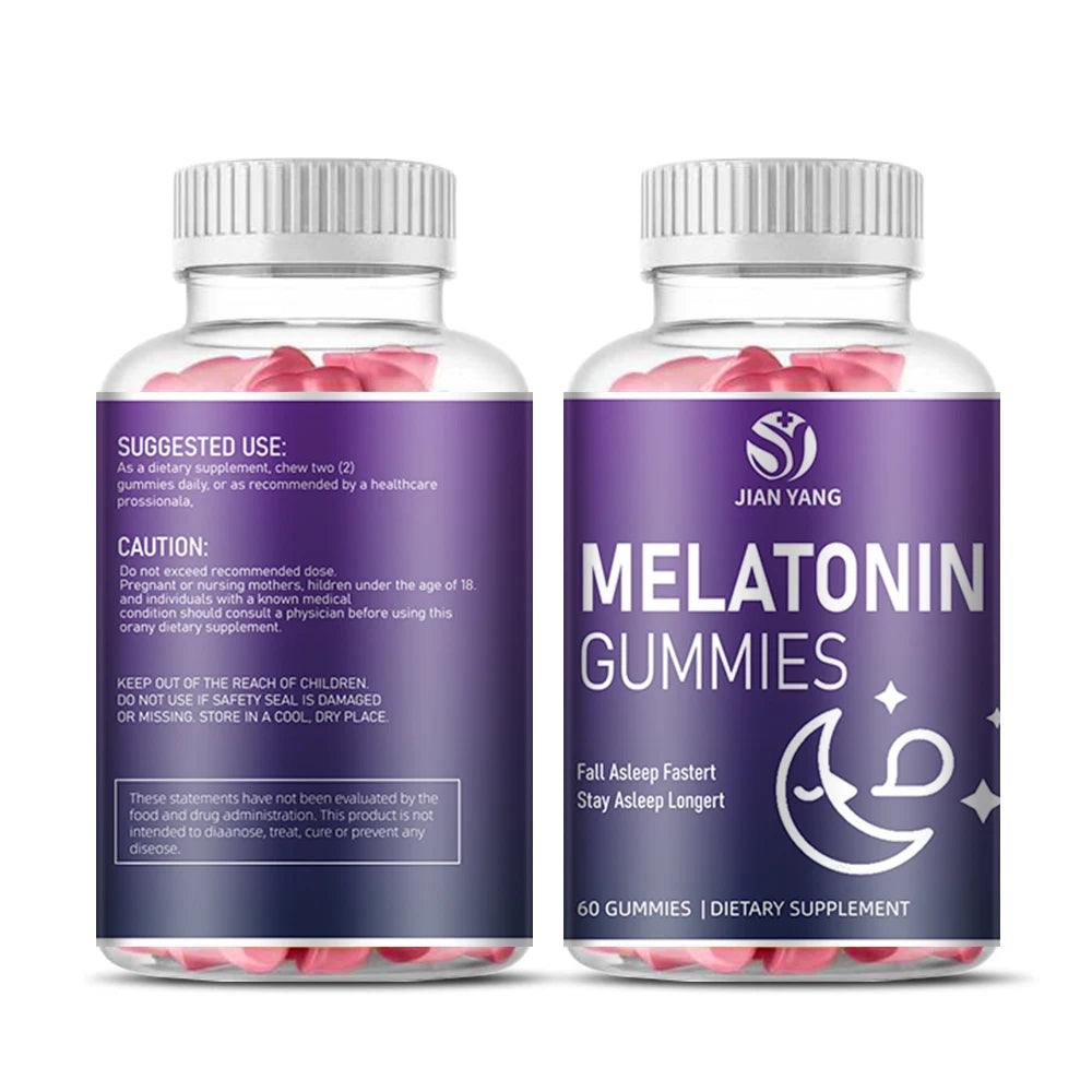 Private Label OEM Professional Manufacturer Custom Vegan Melatonin for Health Fast Sleeping Deep Gummies candy Supplements