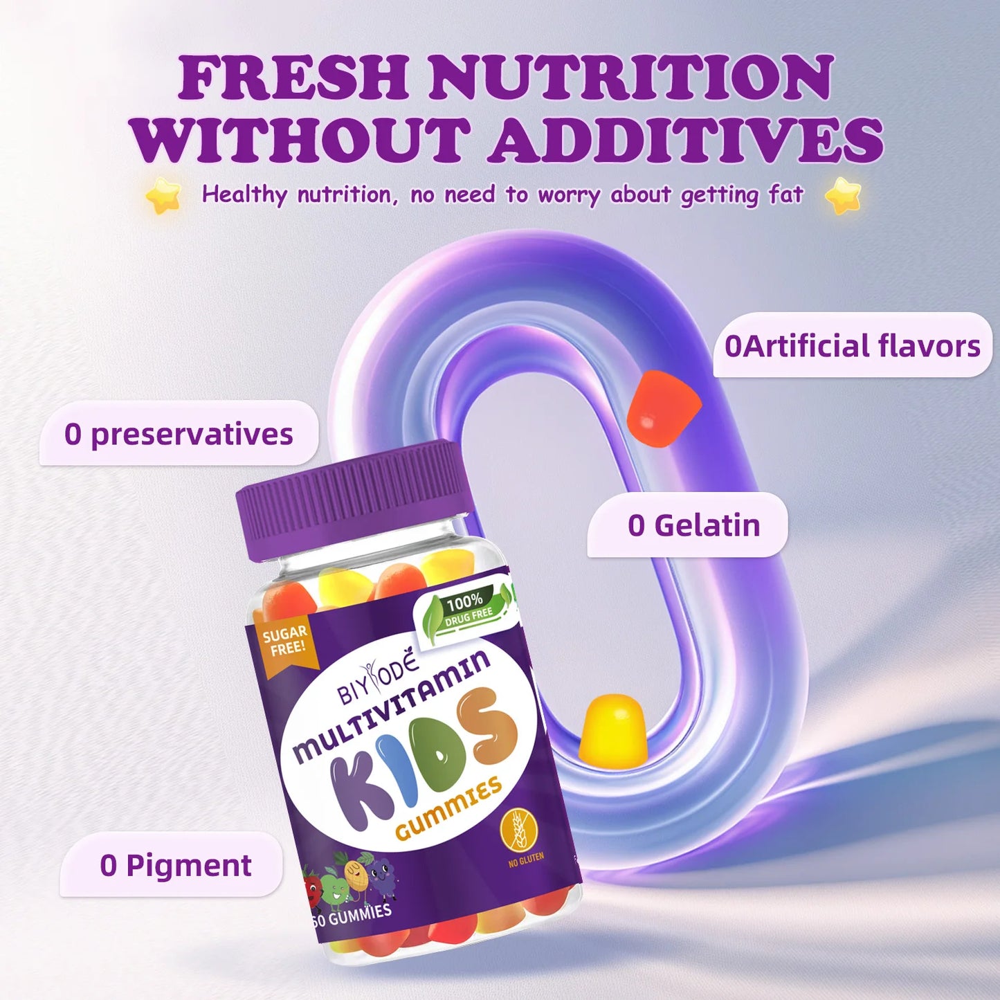 OEM ODM Custom Kids Multivitamins-supplement