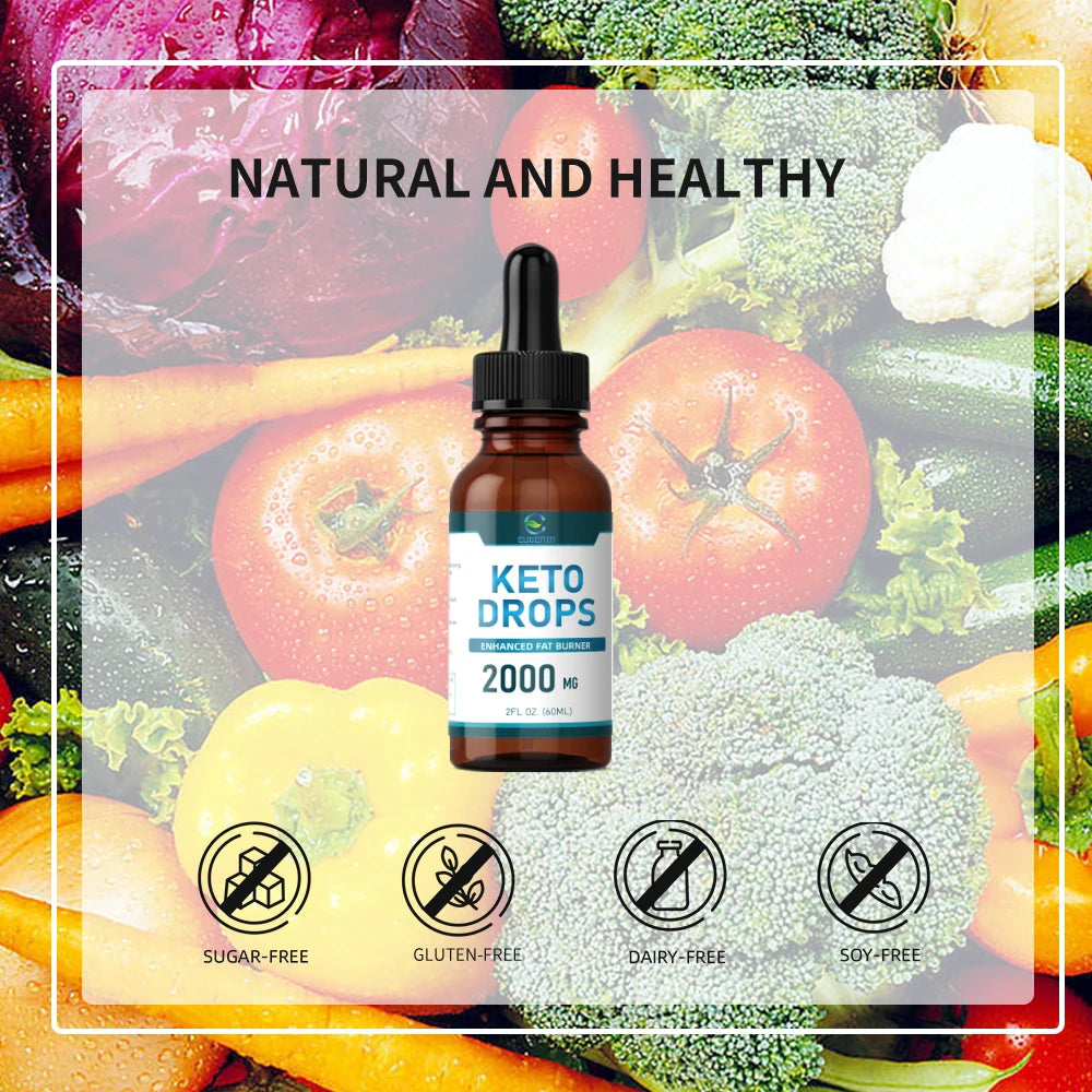 OEM ODM private label wholesale keto acv liquid diet food grade for weight loss slimming product healthcare supplement drop