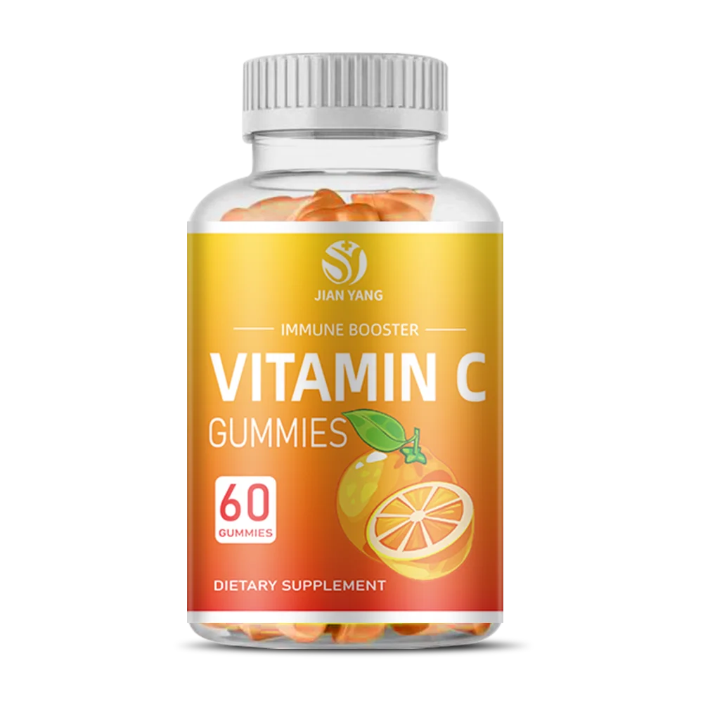 OEM ODM Private Label Vitamin C Gummies Factory Supply Vegan Sugar-Free Antioxidant Supplement GMP Certified Kosher Approved Daily Immune Support Gummies Wholesale