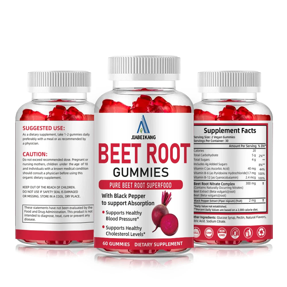 OEM ODM custom private label supplement manufacturer blood health beet root gummy candy