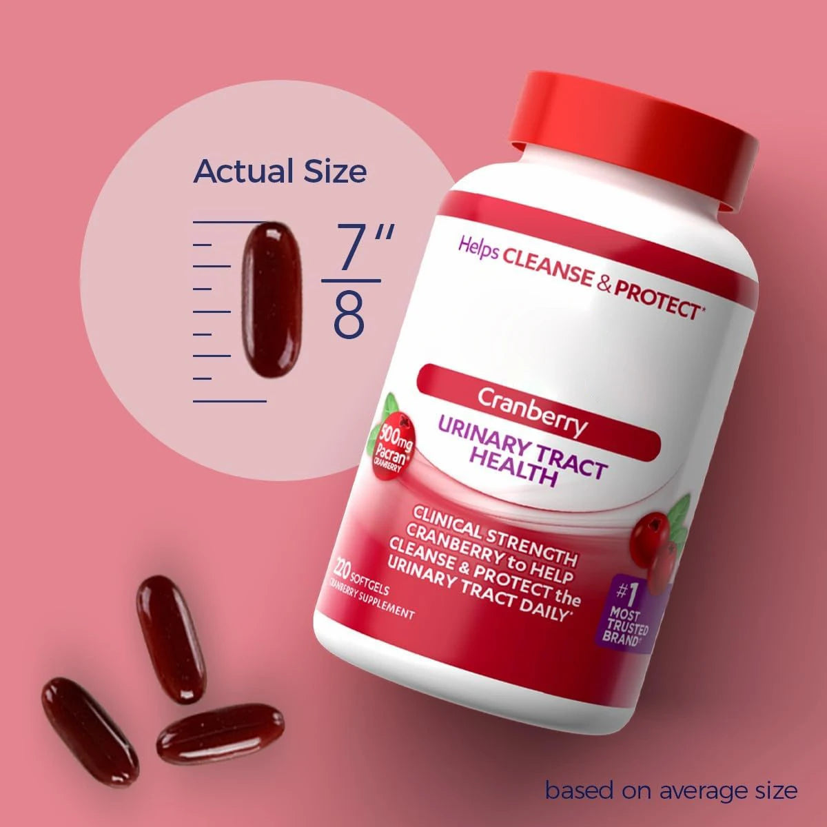 OEM ODM custom private label cranberry softgel capsules