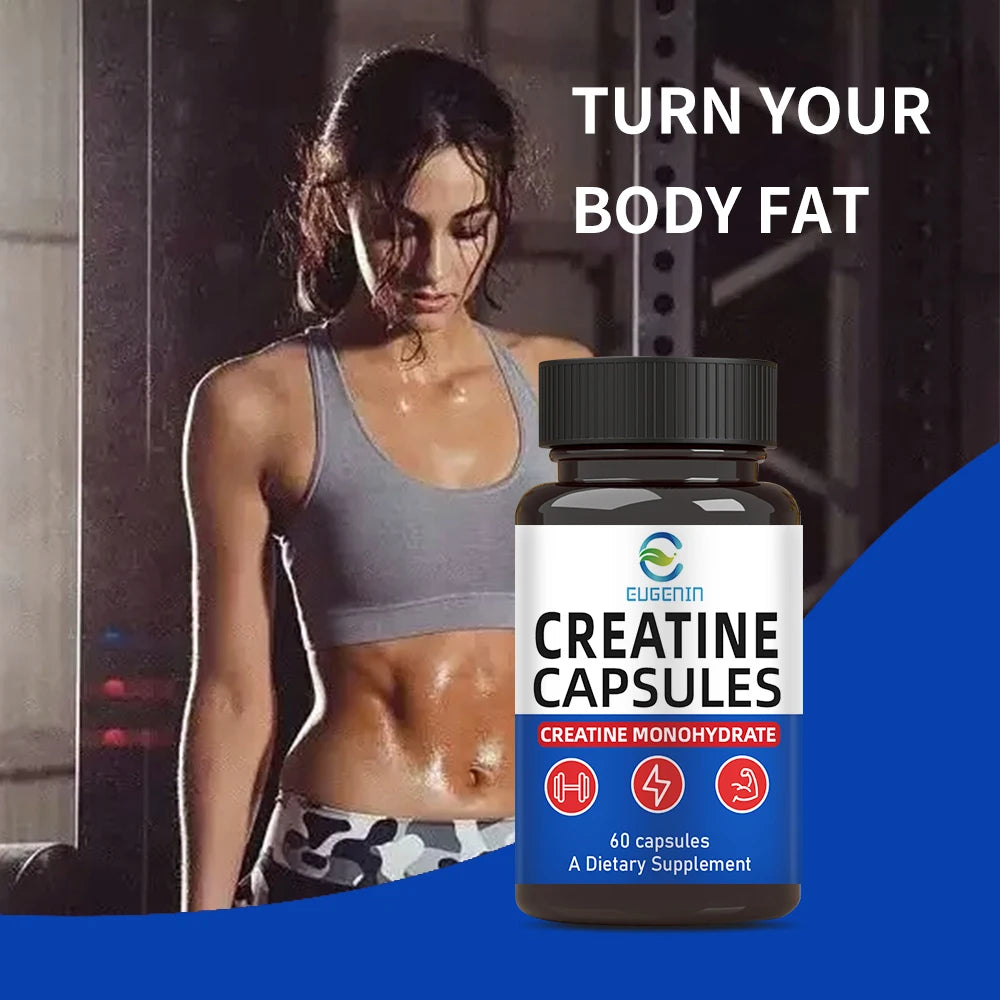 OEM on Creatine-Production-Line China Raw Material Price Basic Pure Creatin Monohidrat for Hair Creatine Monohydrate Capsules
