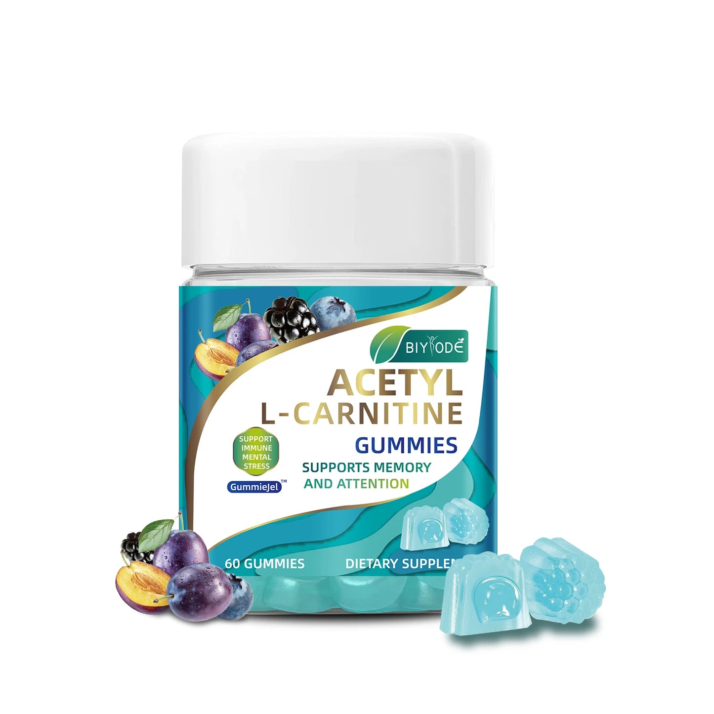 Biyode acetyl L-carnitine supplement wholesale for brain gummies