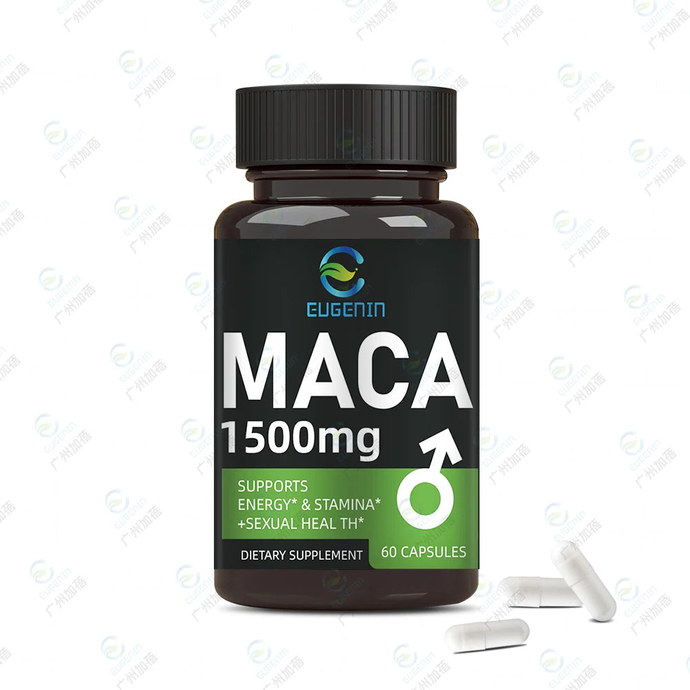 OEM ODM custom private label supplement manufacturer maca capsules